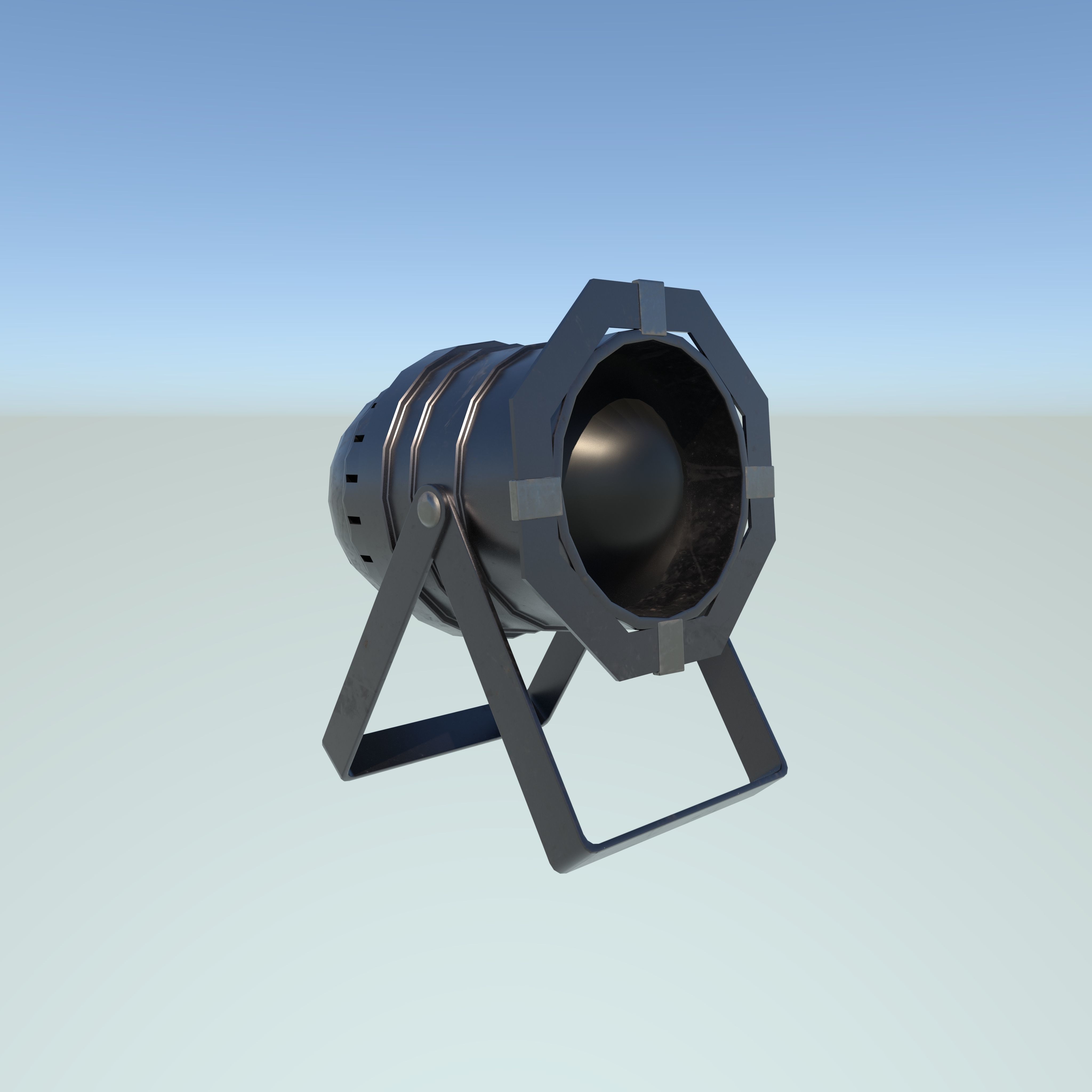 Double Tech Ltd Stage Light 3D model_5