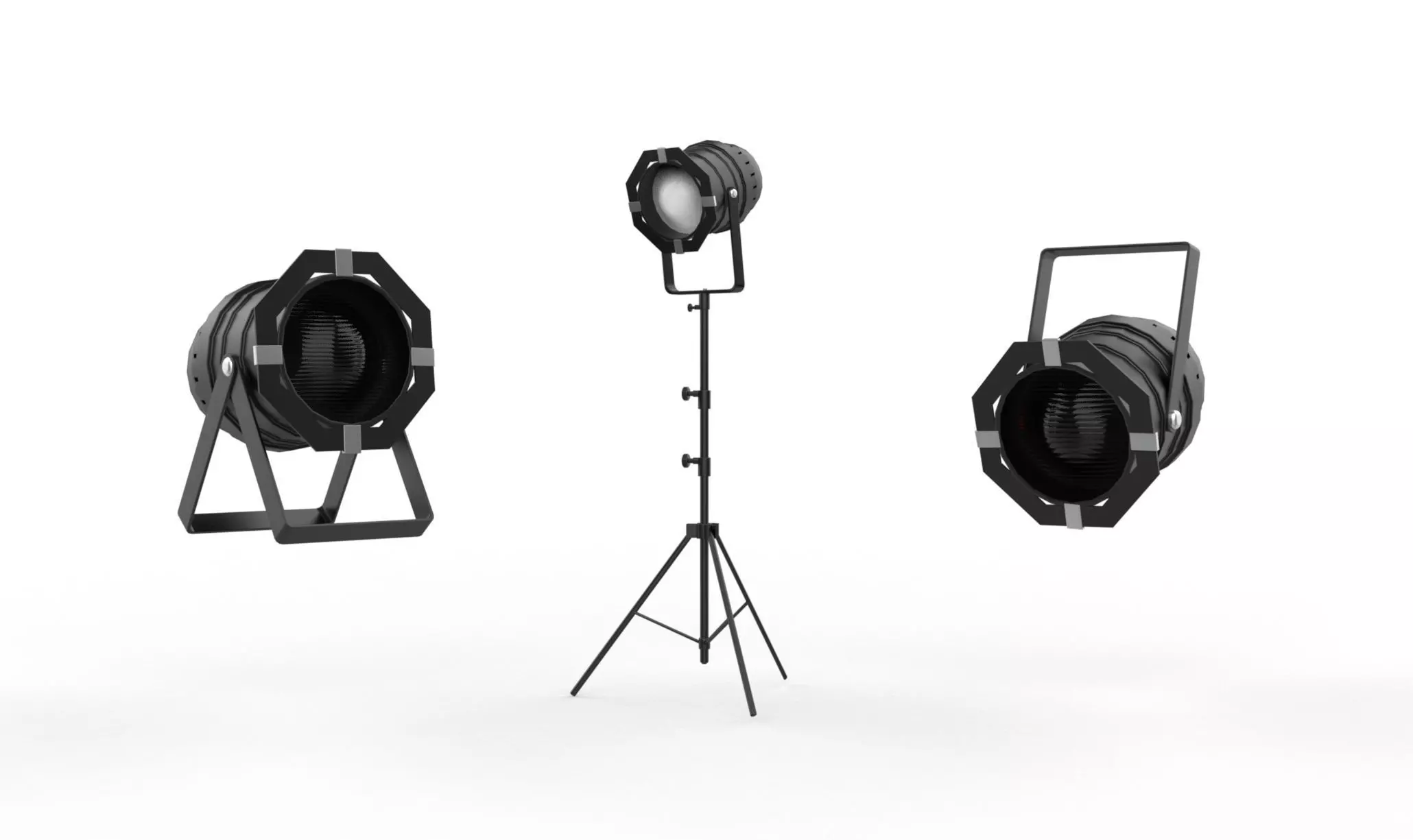 Double Tech Ltd Stage Light 3D model_0