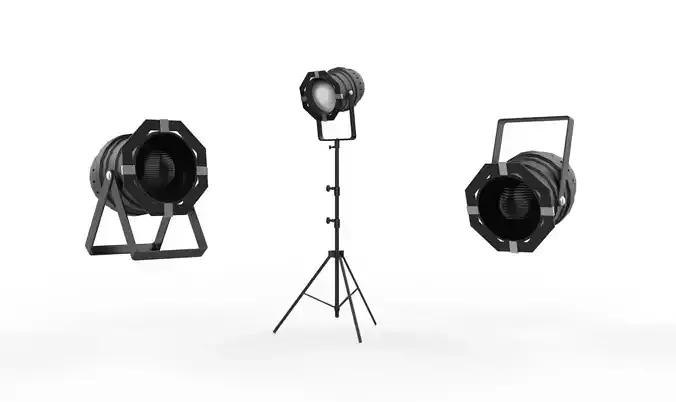 Double Tech Ltd Stage Light 3D model