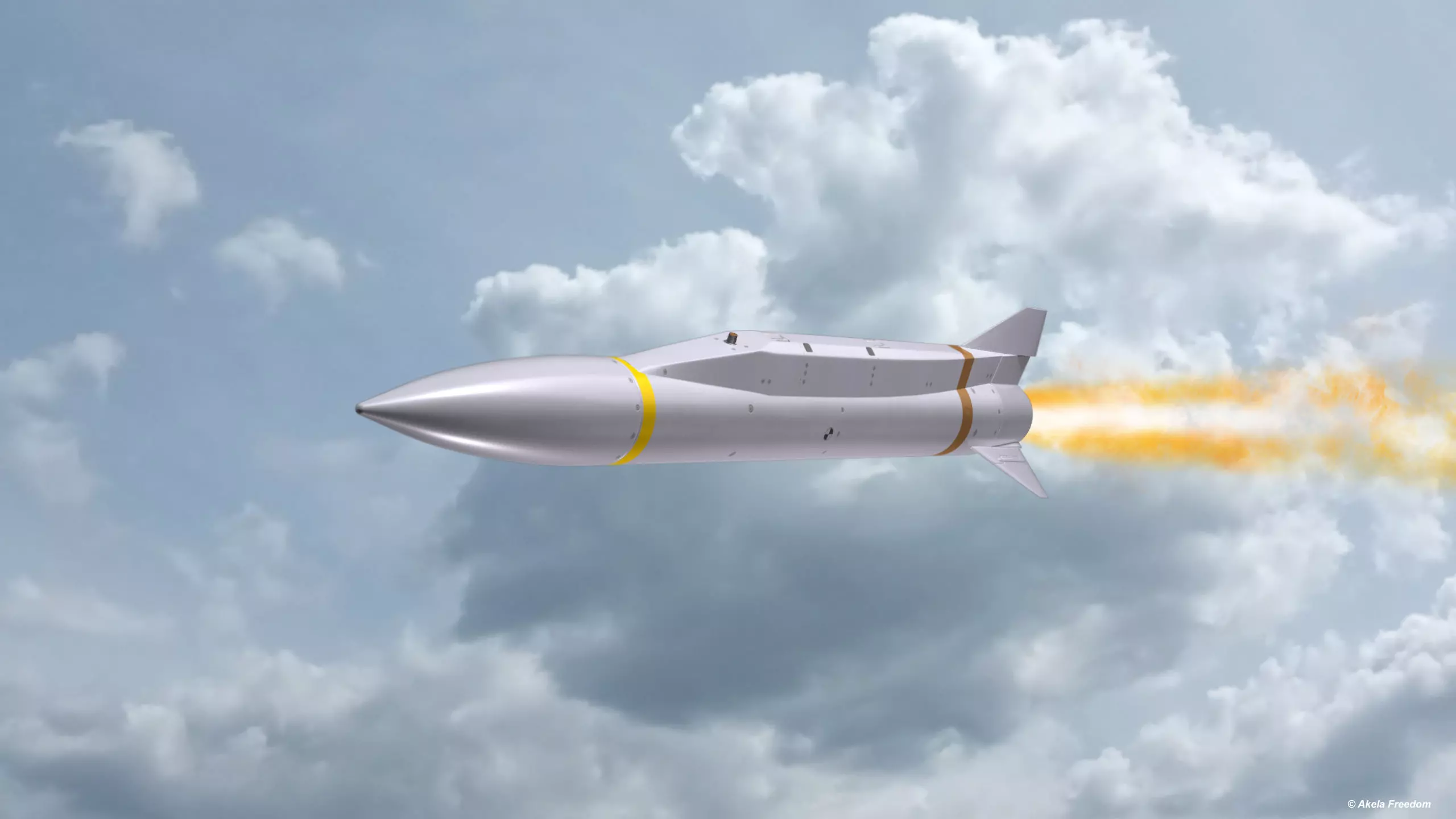 AGM-131 SRAM II 3D model_0