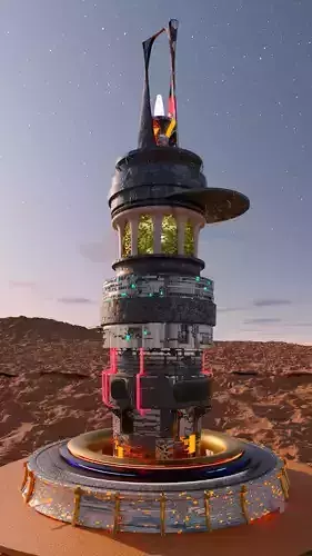 A High-rise HQ in mars