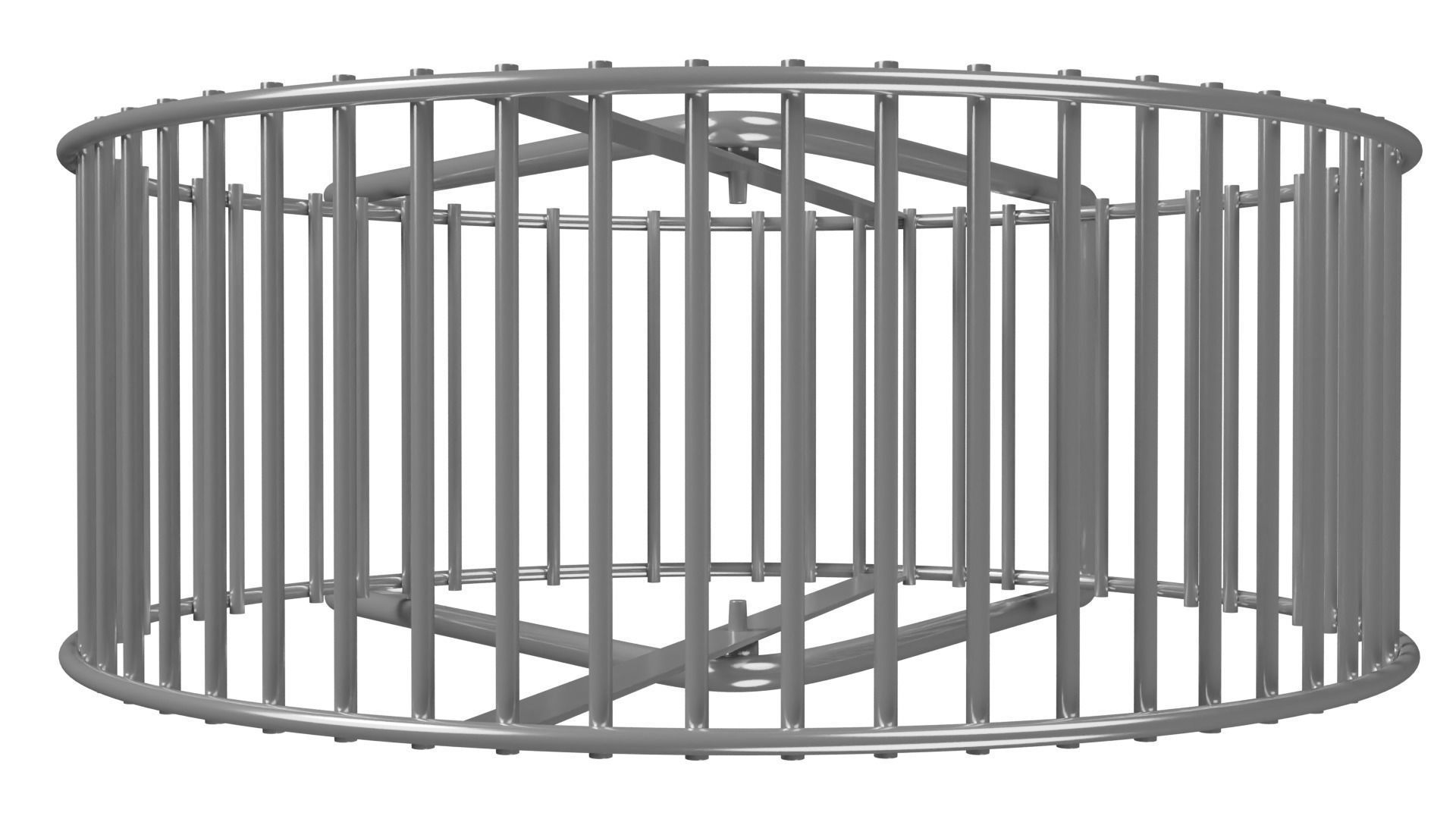 Hamster Wheel 3D model_8