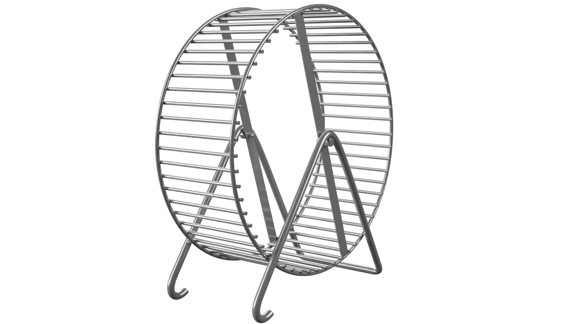 Hamster Wheel 3D model_0