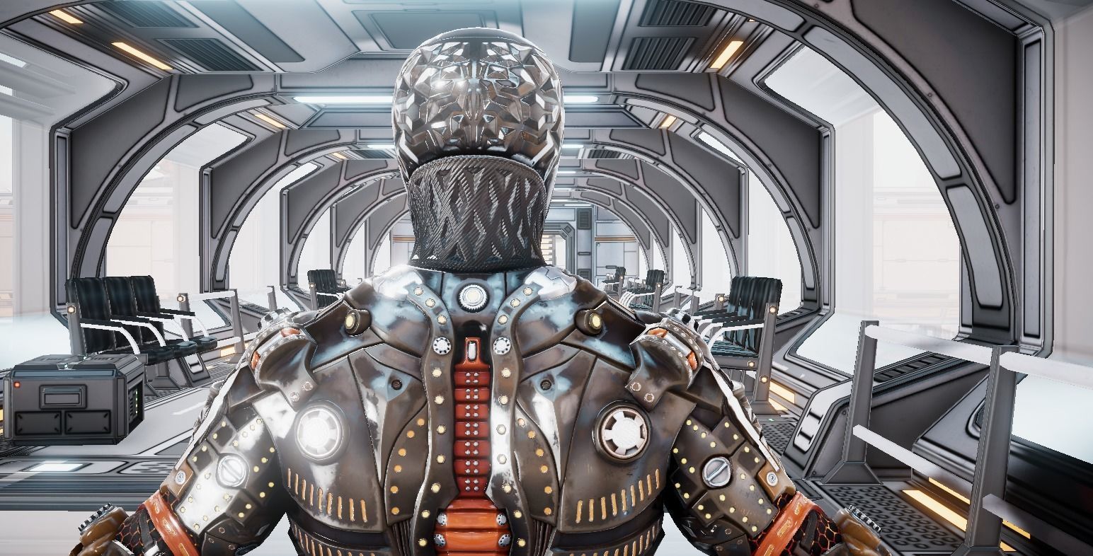 Jax Sci Fi Character  3D model_10