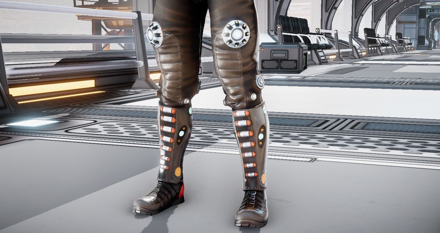 Jax Sci Fi Character  3D model_4