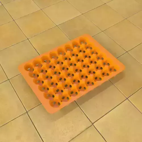 Egg Tray 3D print model