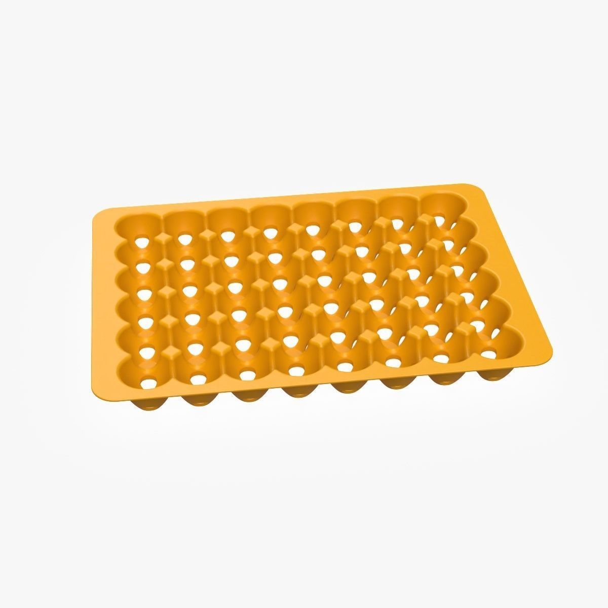 Egg Tray 3D print model_2