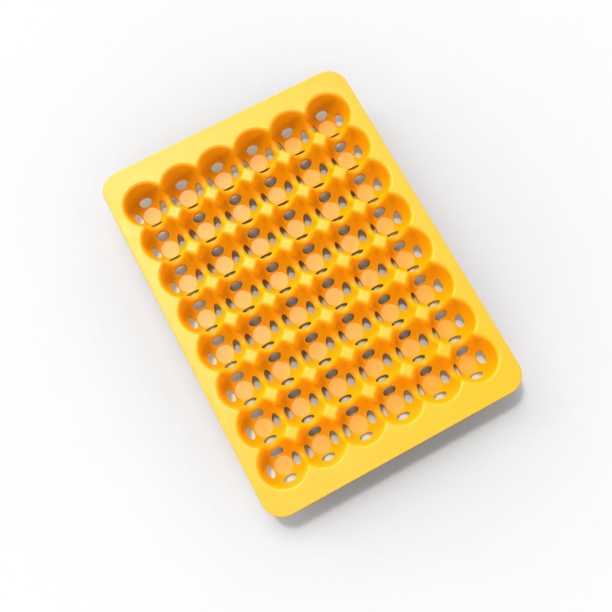 Egg Tray 3D print model_5