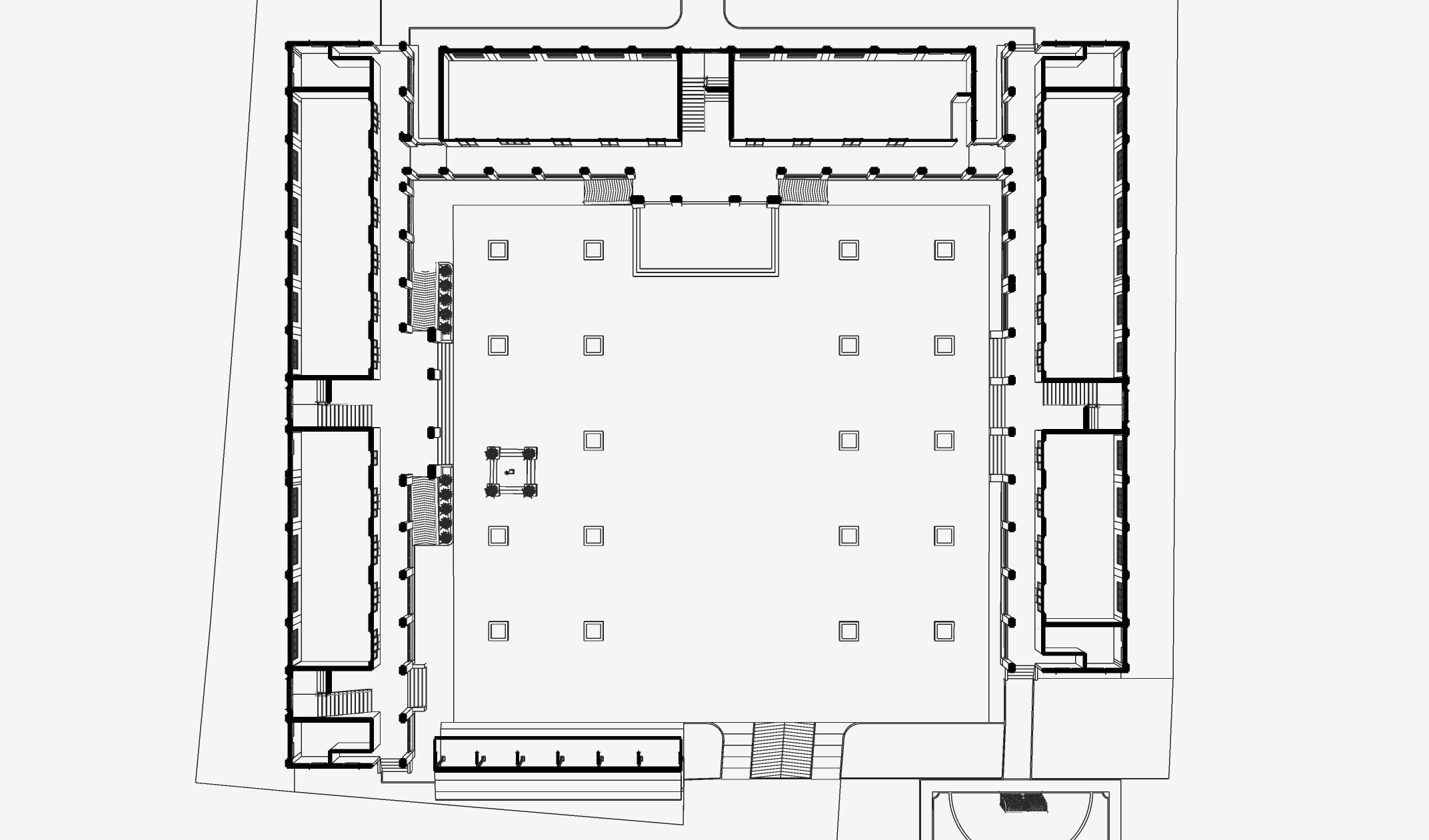 School-University- High School 3D model_26