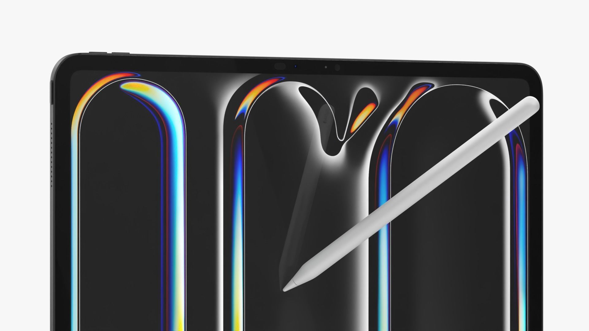 Apple IPad Pro M4 13-inch Black 3D model_10