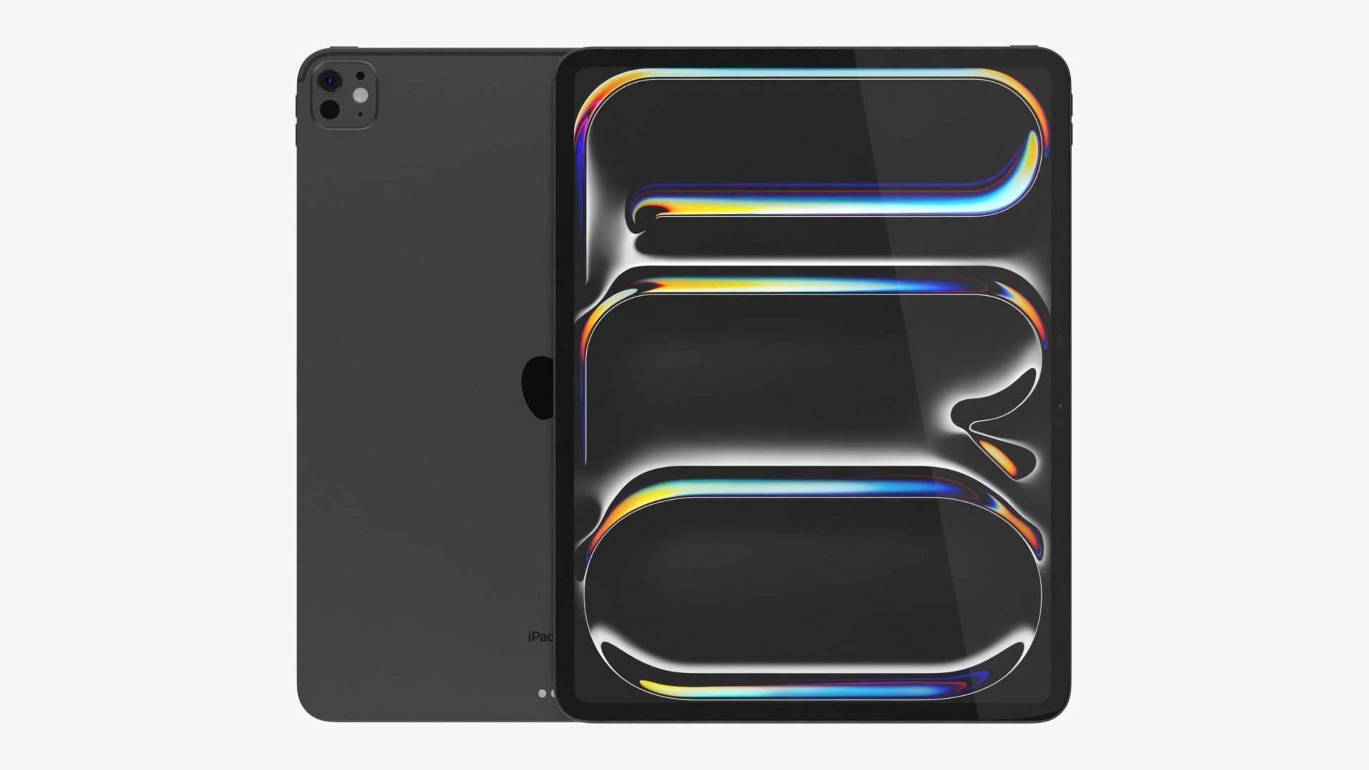 Apple IPad Pro M4 13-inch Black 3D model_1