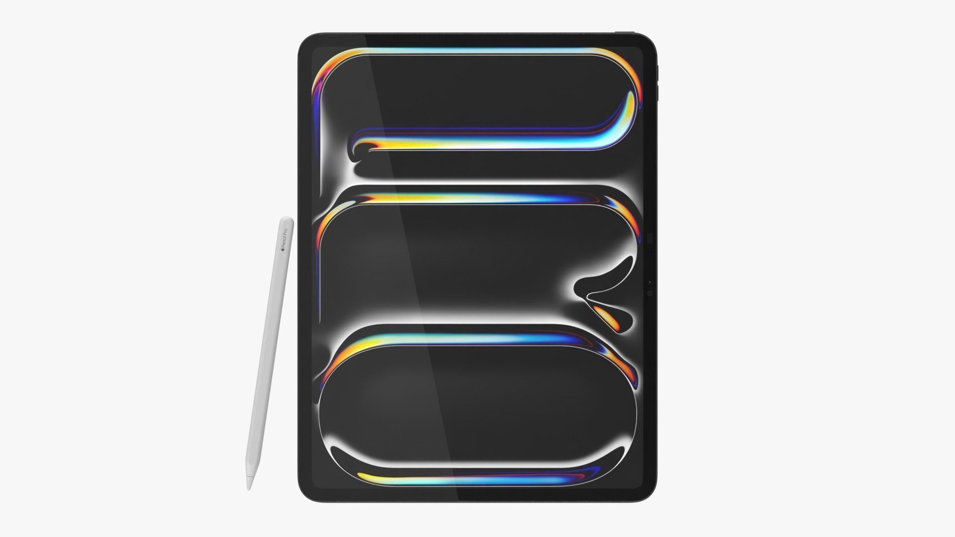 Apple IPad Pro M4 13-inch Black 3D model_13