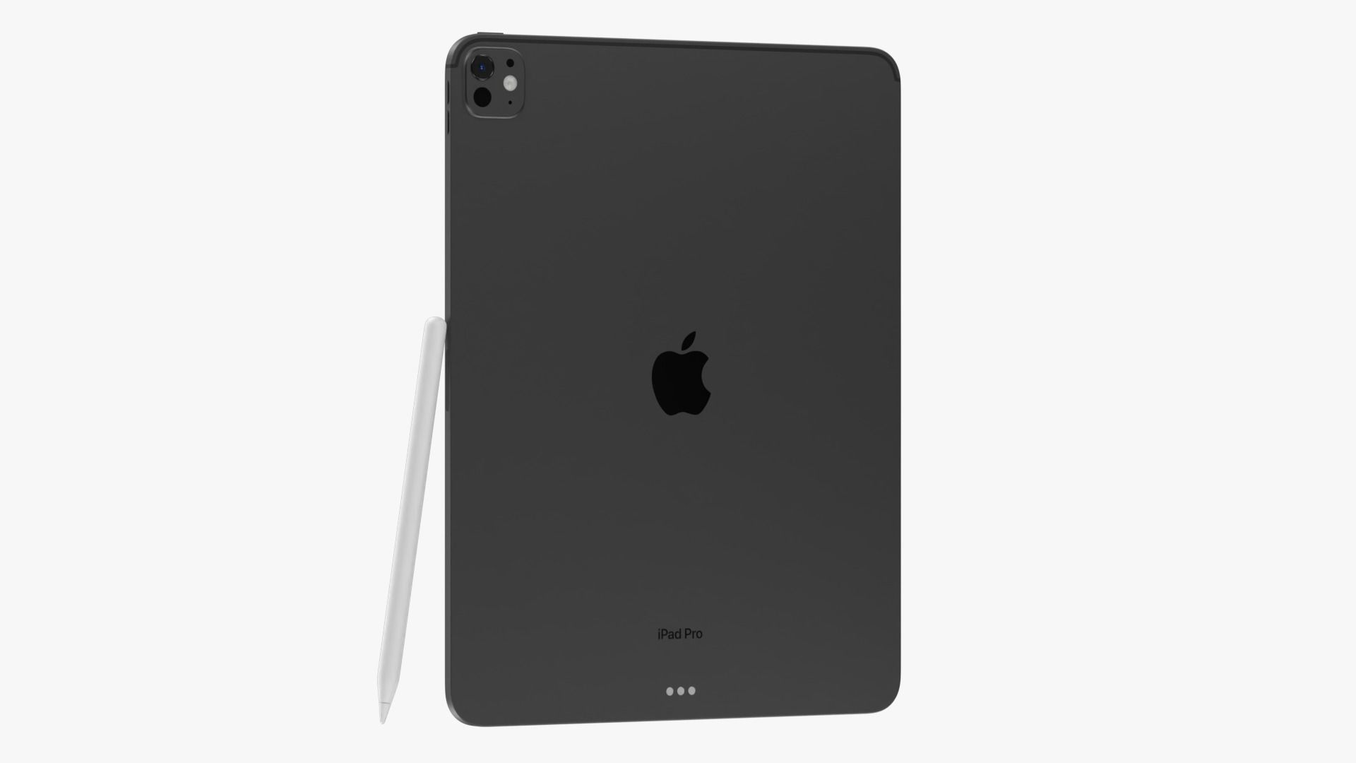 Apple IPad Pro M4 13-inch Black 3D model_12