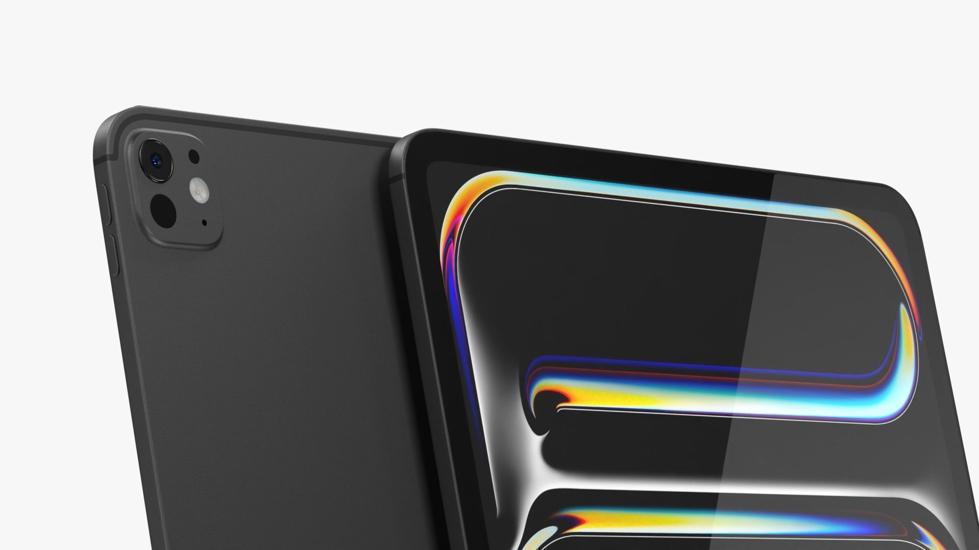Apple IPad Pro M4 13-inch Black 3D model_3