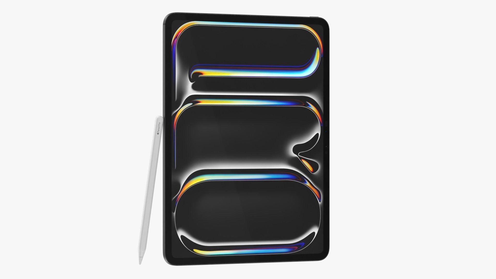 Apple IPad Pro M4 13-inch Black 3D model_11