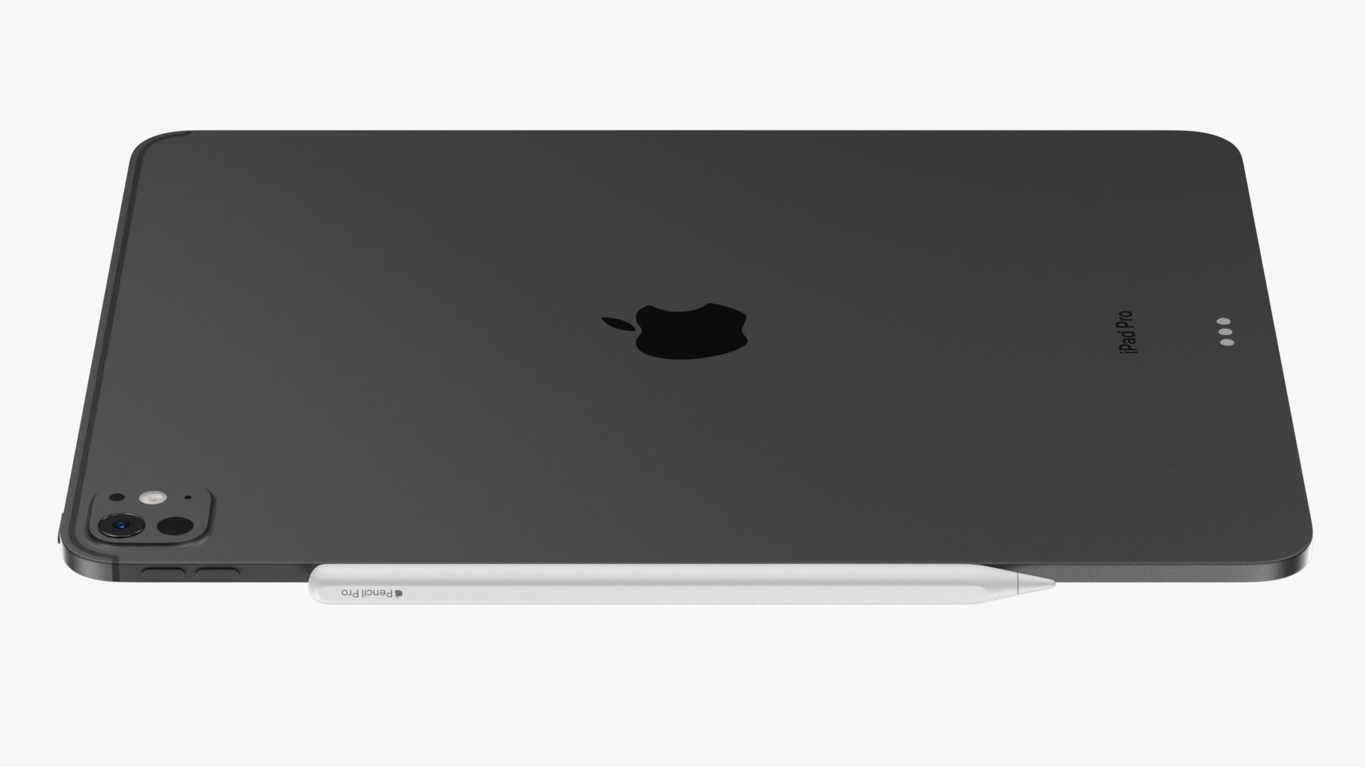 Apple IPad Pro M4 13-inch Black 3D model_5