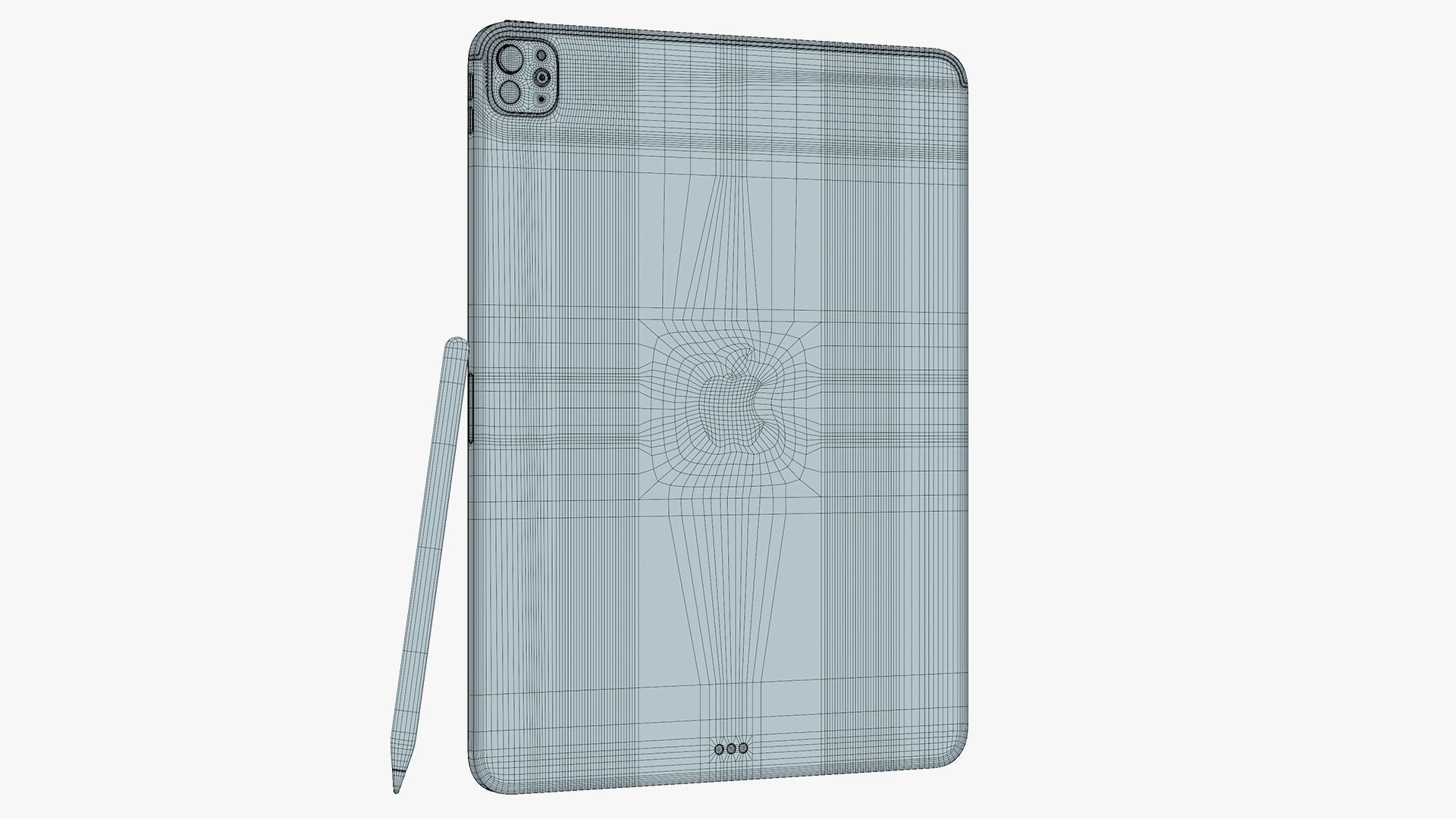 Apple IPad Pro M4 13-inch Black 3D model_27