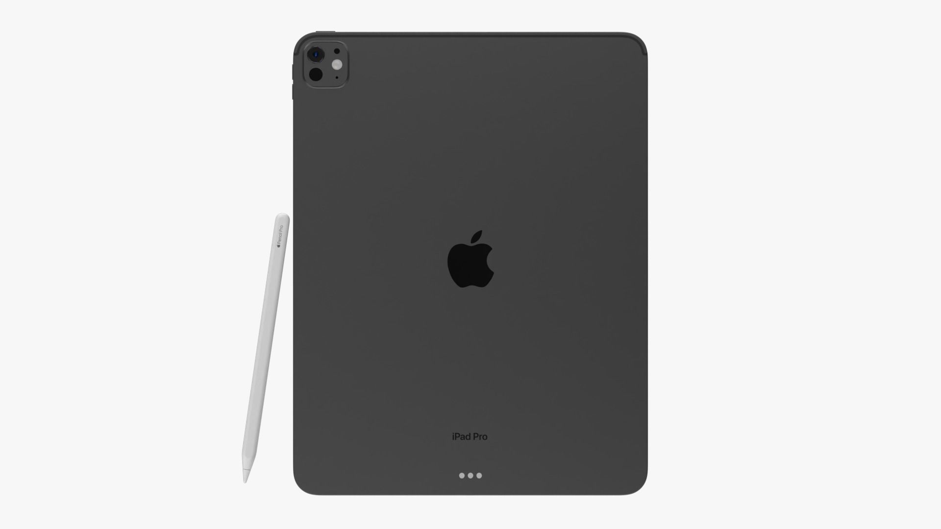 Apple IPad Pro M4 13-inch Black 3D model_14
