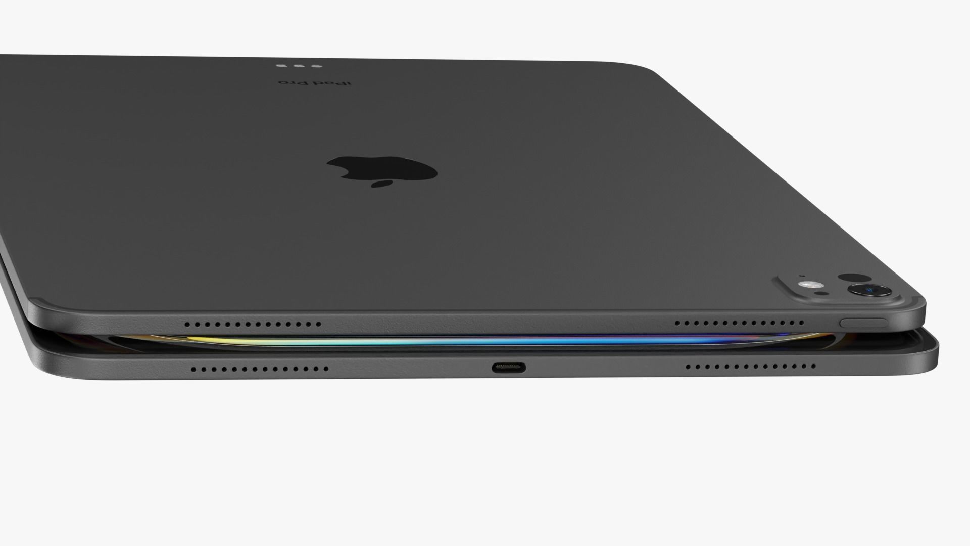 Apple IPad Pro M4 13-inch Black 3D model_8