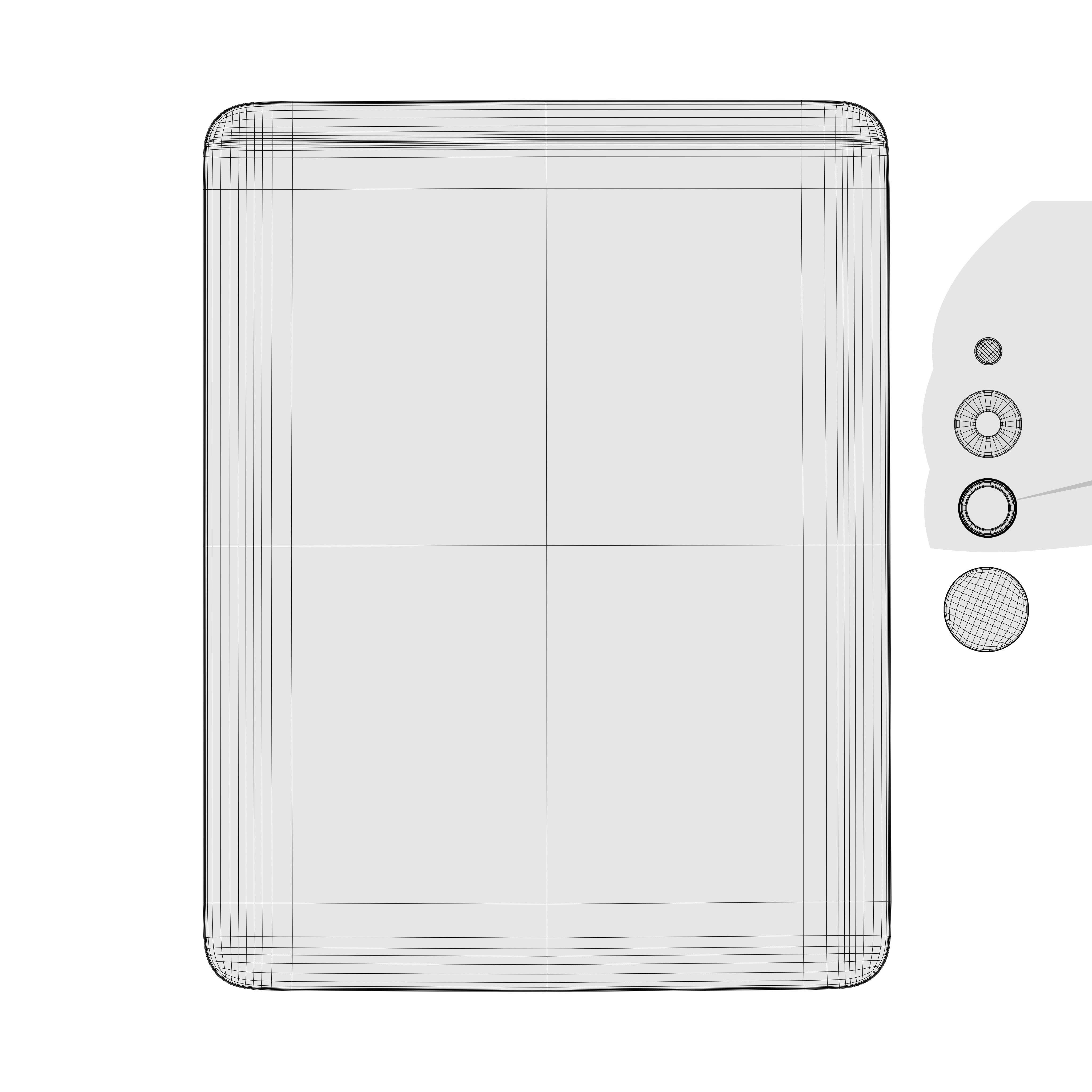 Apple IPad Pro M4 13-inch Black 3D model_17