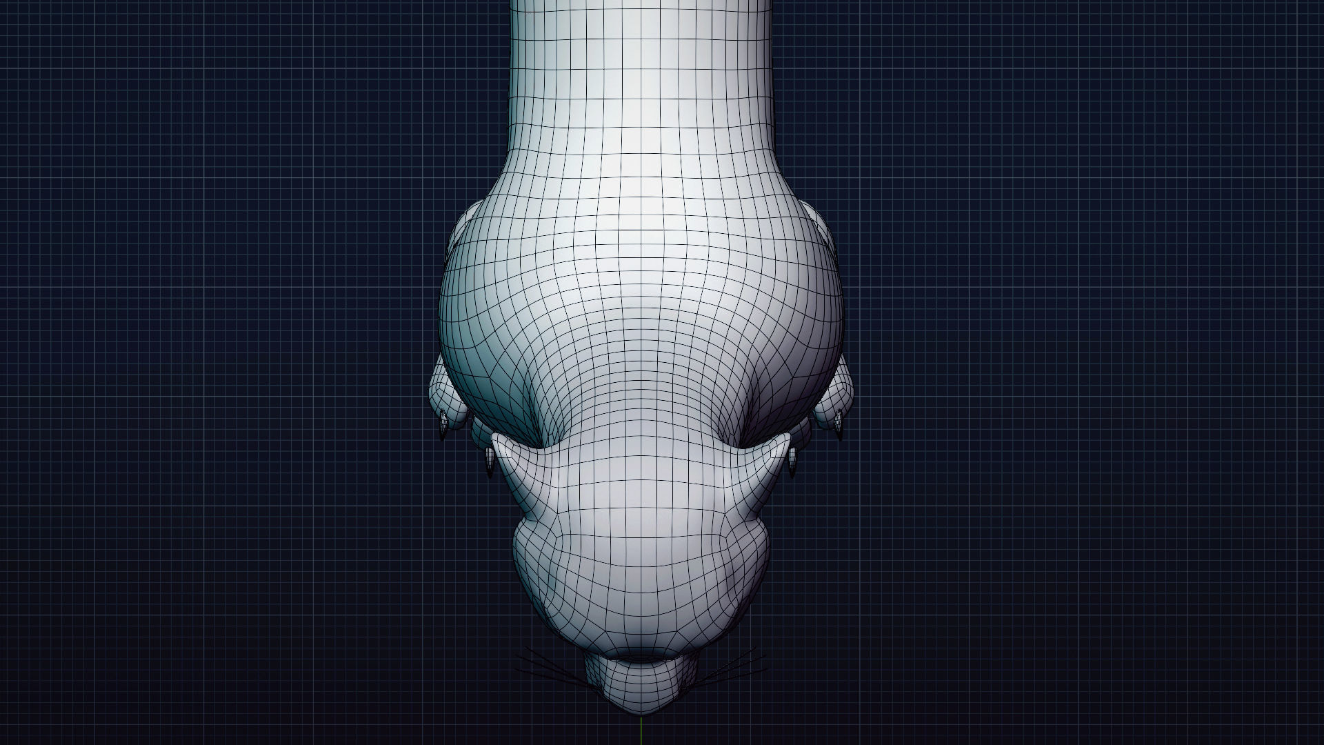 Cartoon Leopard Rigged - Makucha Low-poly 3D model_18