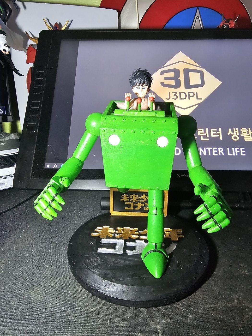 Future Boy Conan Robonoids 3D print model_7