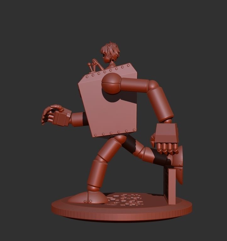 Future Boy Conan Robonoids 3D print model_11