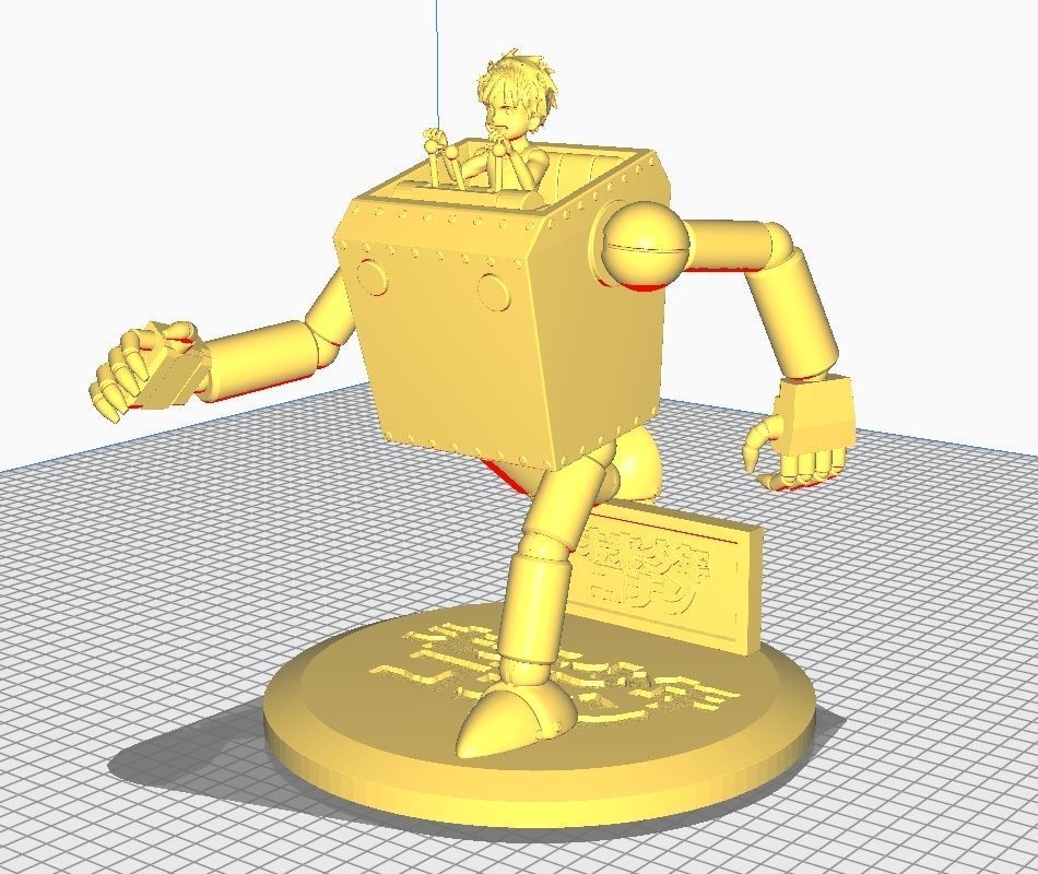 Future Boy Conan Robonoids 3D print model_18