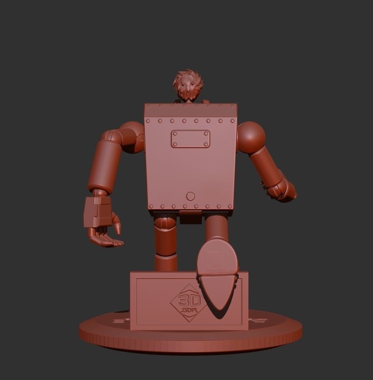 Future Boy Conan Robonoids 3D print model_12