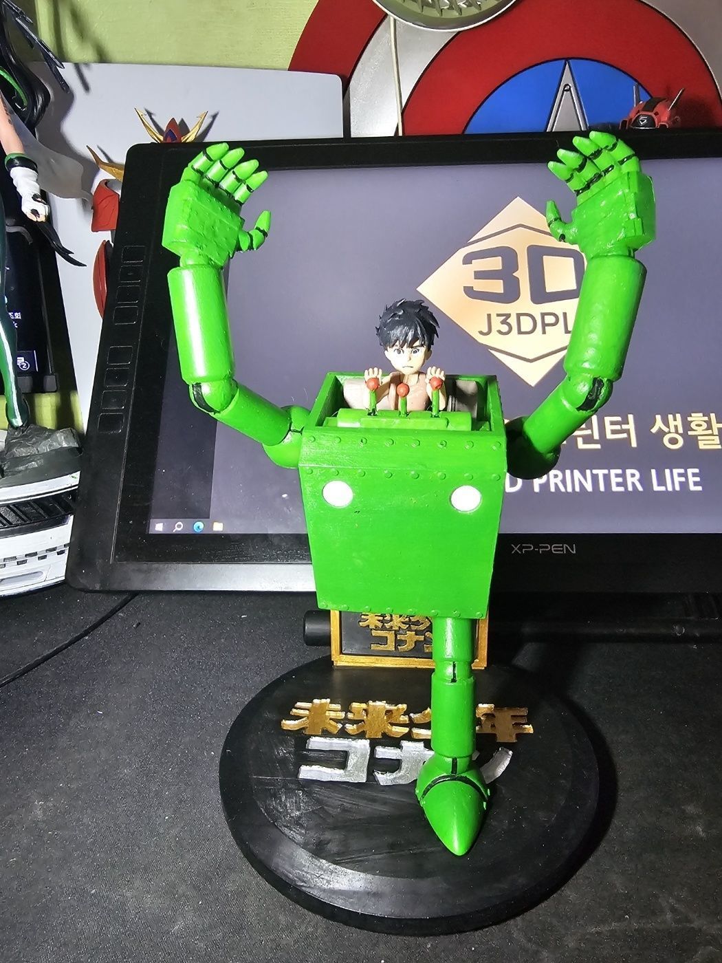 Future Boy Conan Robonoids 3D print model_8