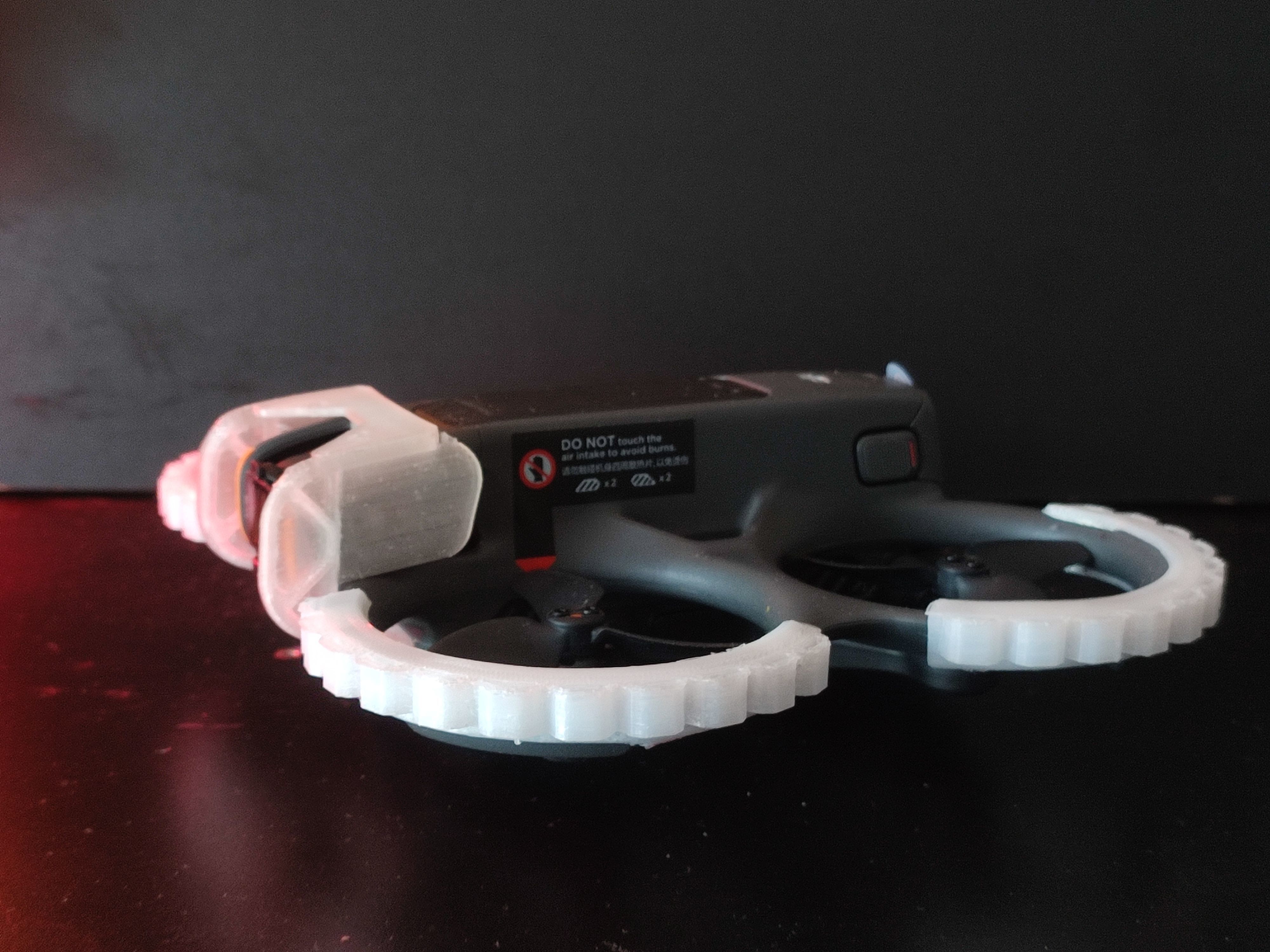 DJI avata 2  freestyle and racing super cover camera  guard plus 3D print model_13