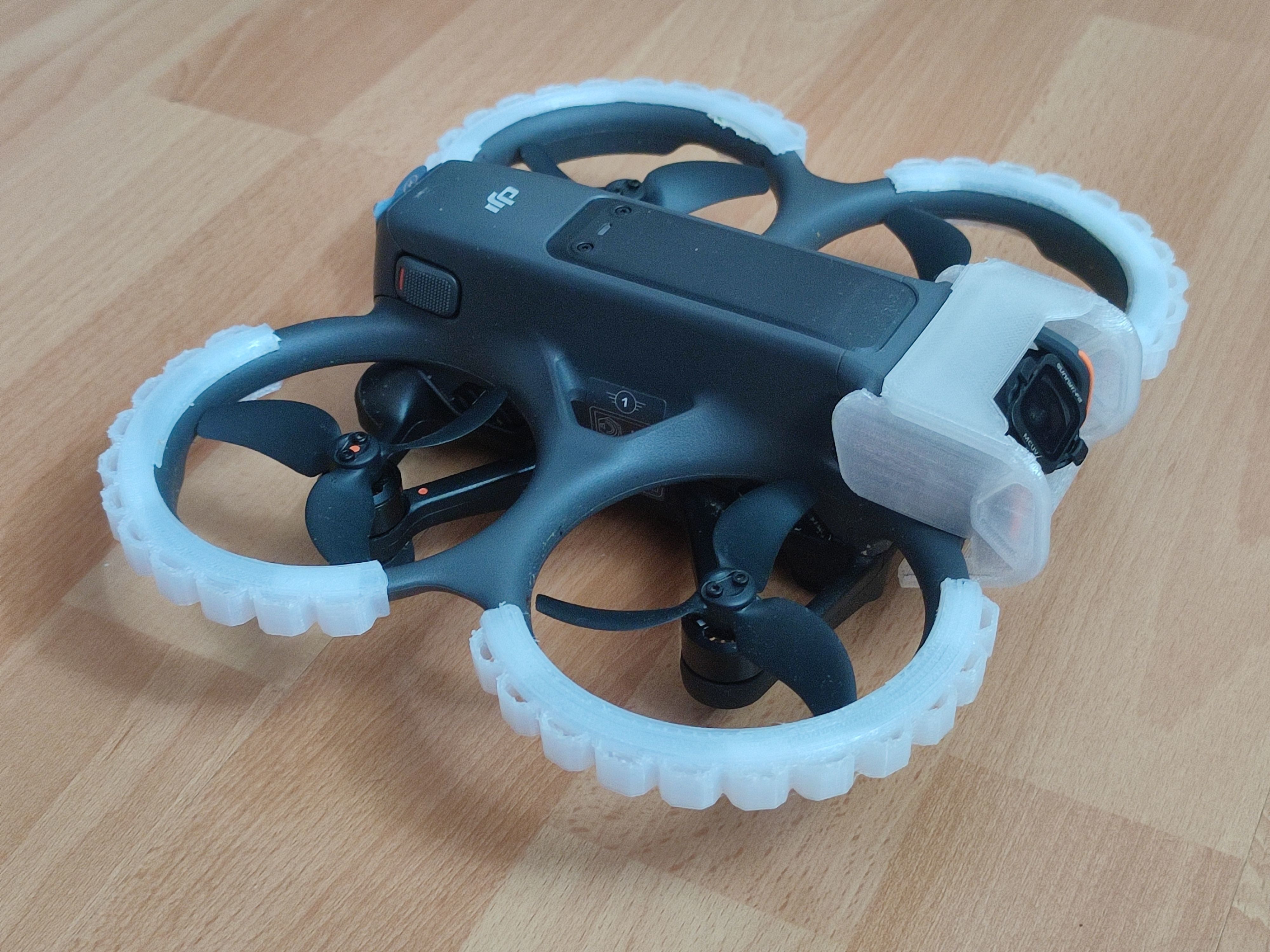 DJI avata 2  freestyle and racing super cover camera  guard plus 3D print model_21