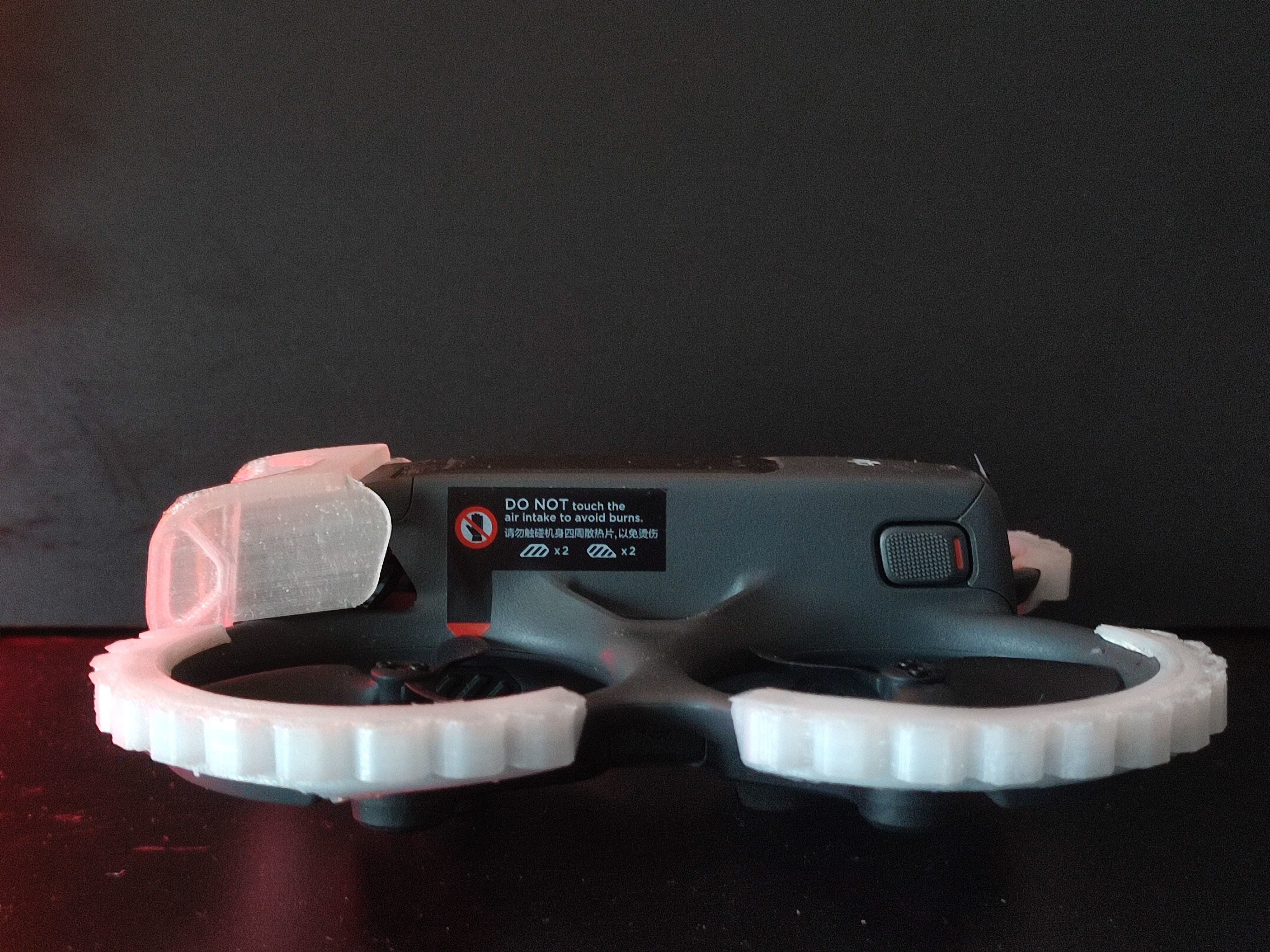 DJI avata 2  freestyle and racing super cover camera  guard plus 3D print model_15