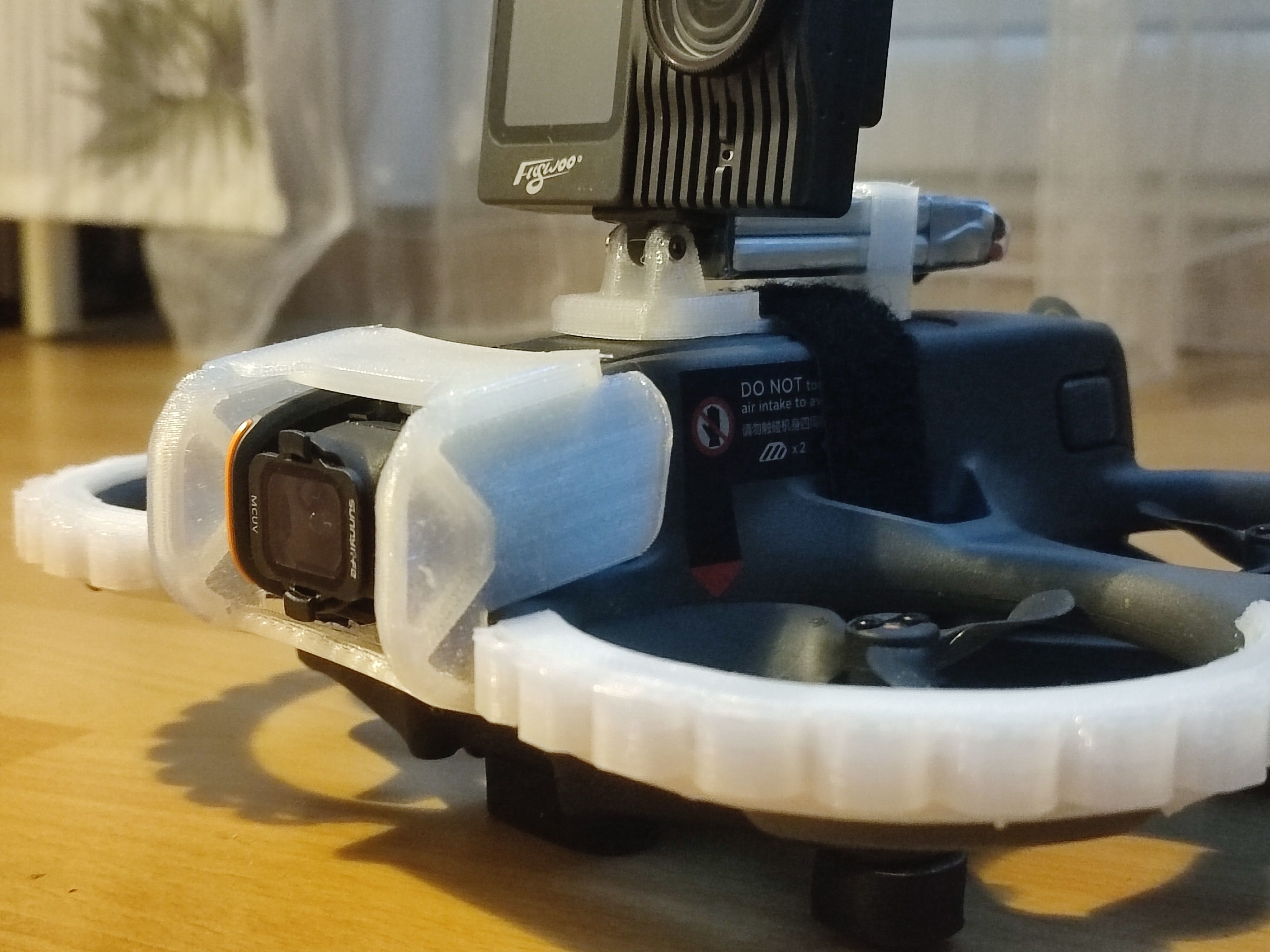 DJI avata 2  freestyle and racing super cover camera  guard plus 3D print model_1