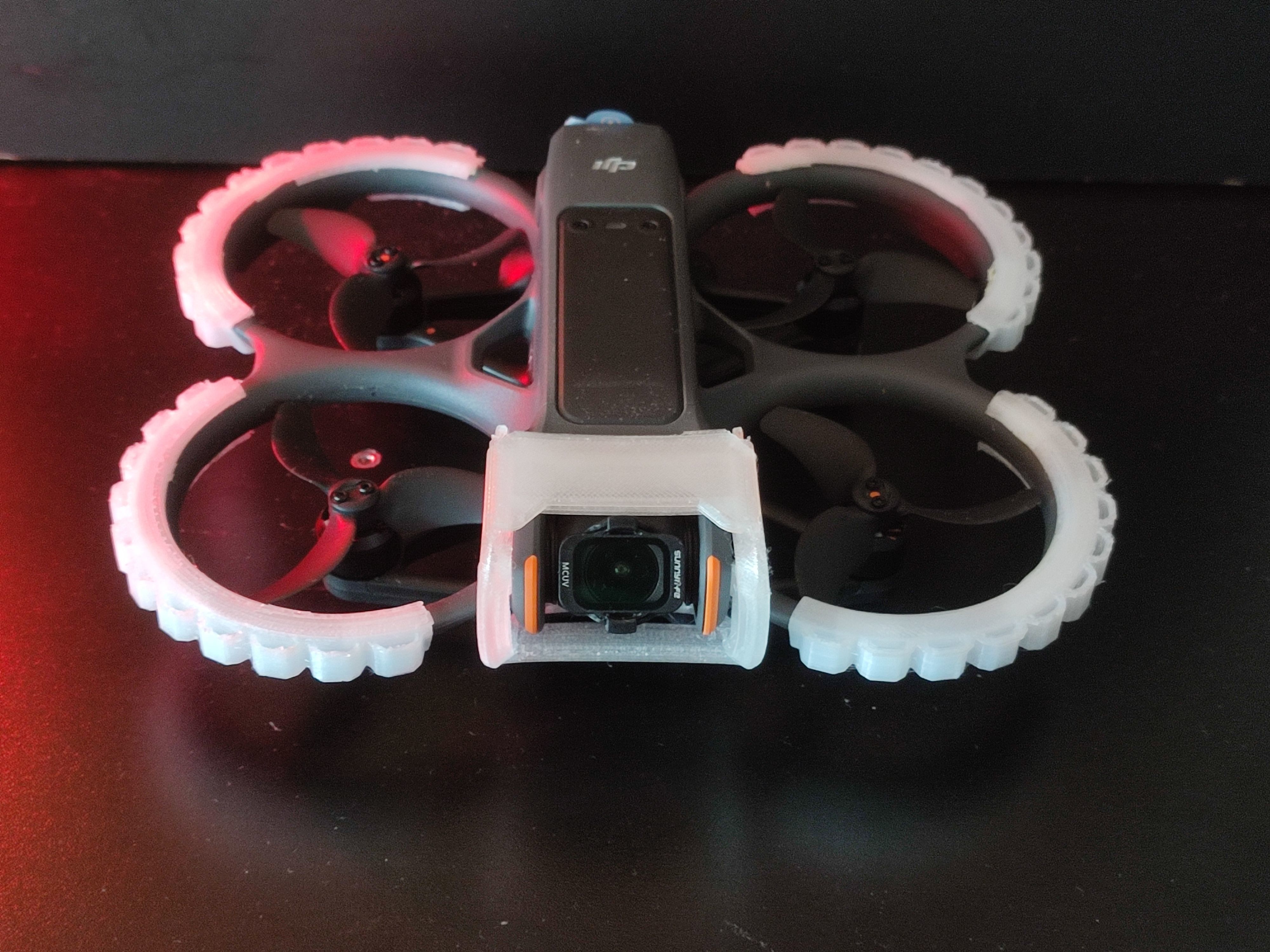 DJI avata 2  freestyle and racing super cover camera  guard plus 3D print model_7