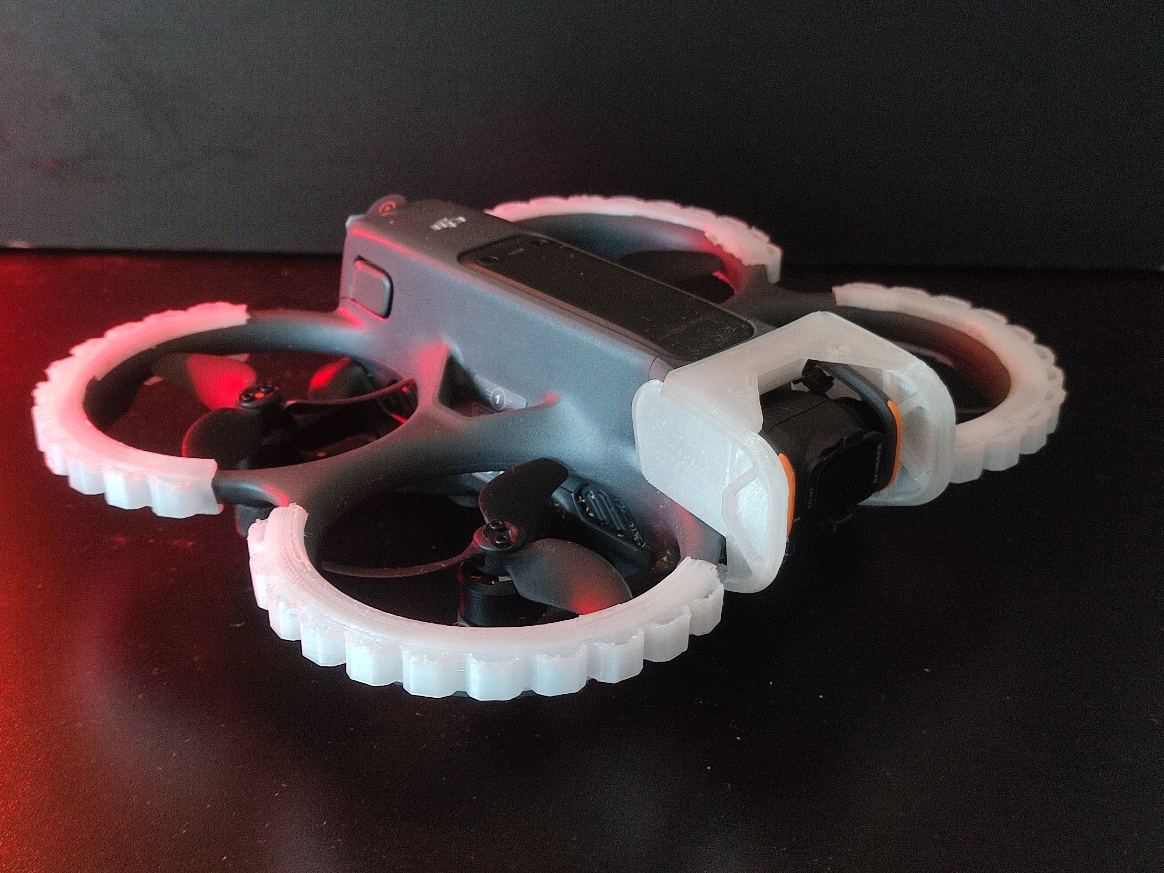 DJI avata 2  freestyle and racing super cover camera  guard plus 3D print model_11