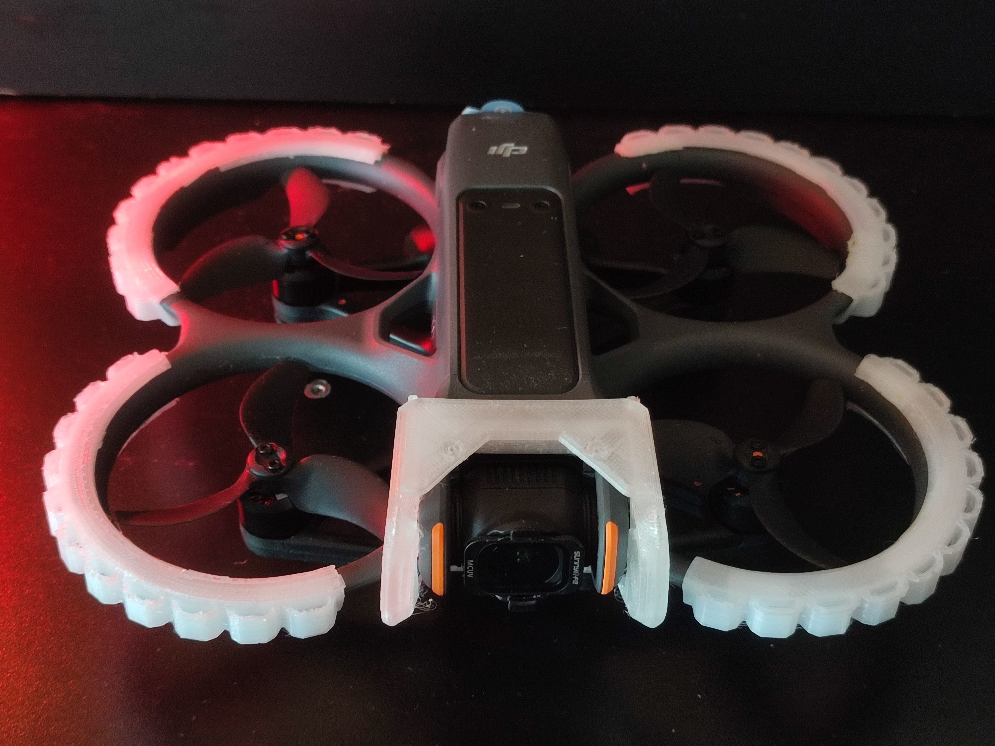 DJI avata 2  freestyle and racing super cover camera  guard plus 3D print model_12