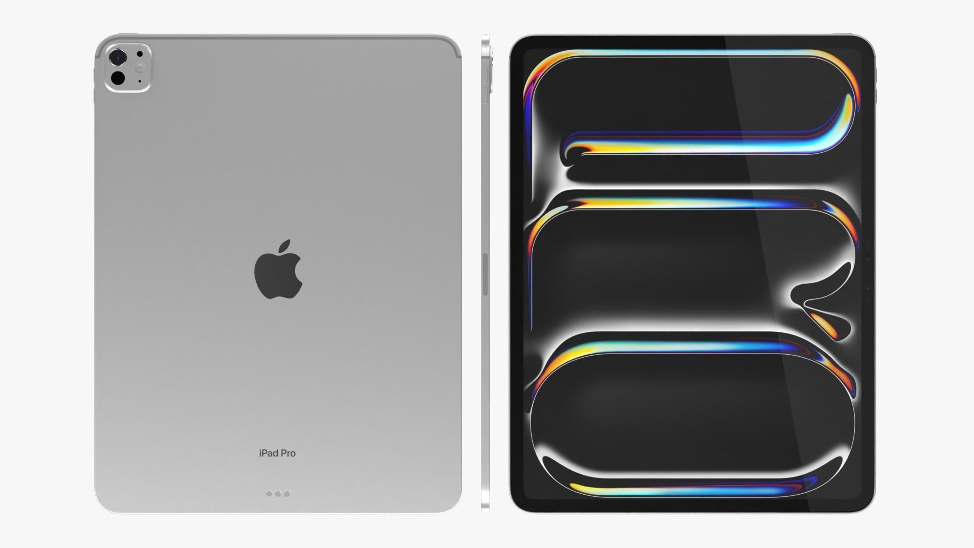 Apple IPad Pro M4 13-inch Silver 3D model | CGTrader