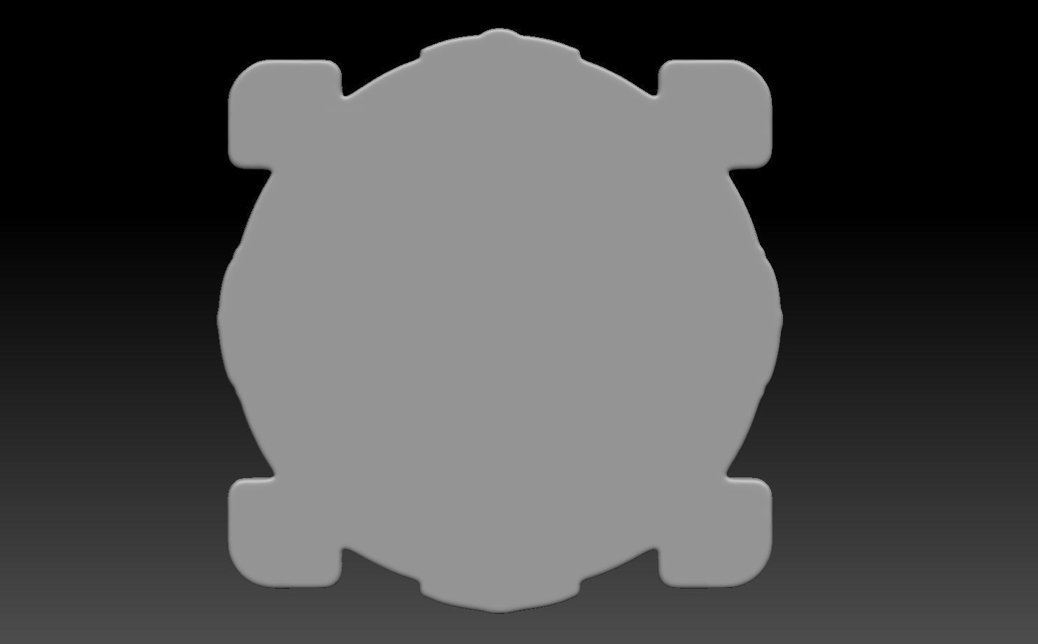 Mayan Pendant Bas relief 240516 27 3D print model_5