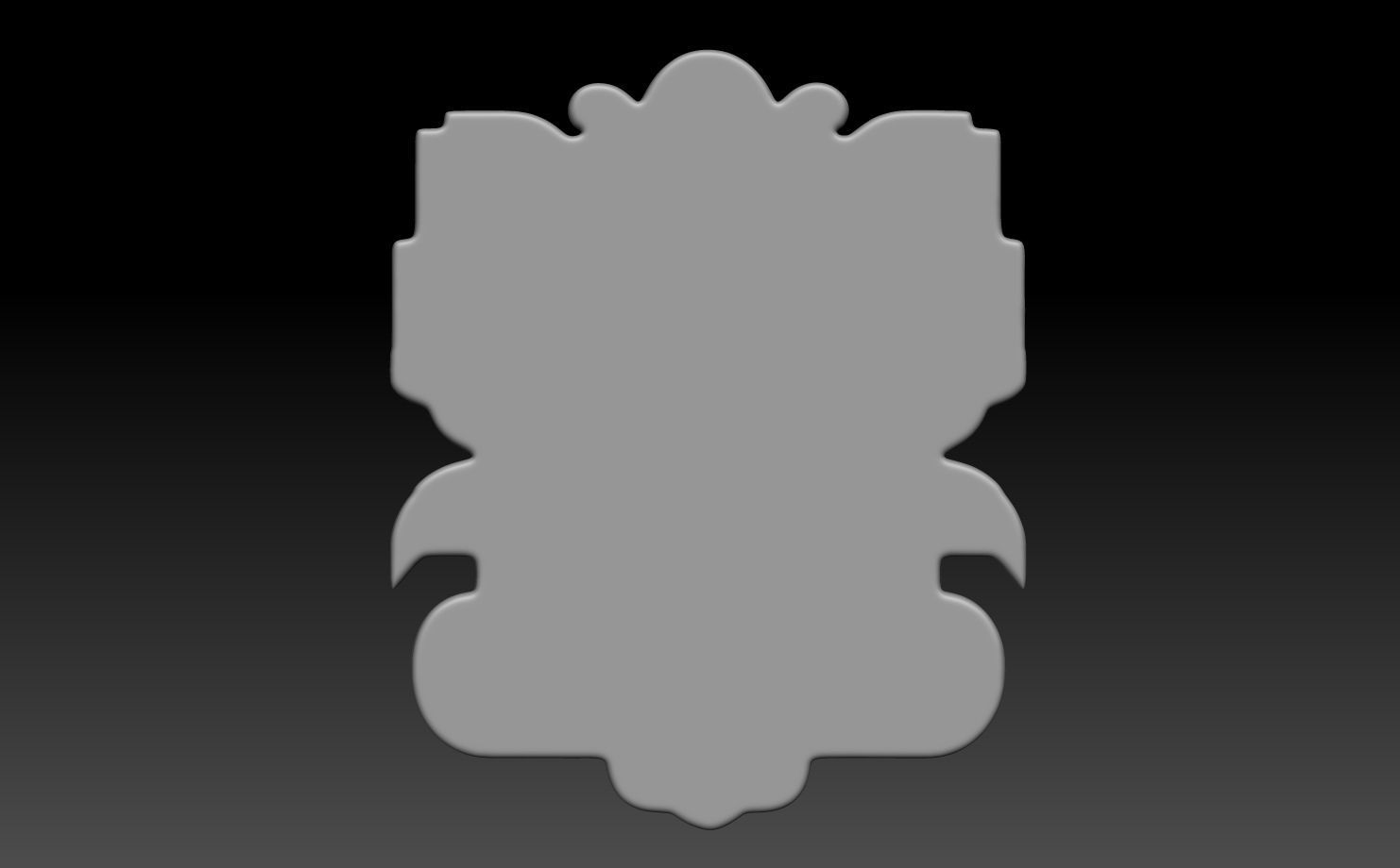 Mayan Pendant Bas relief 240516 22 3D print model_5