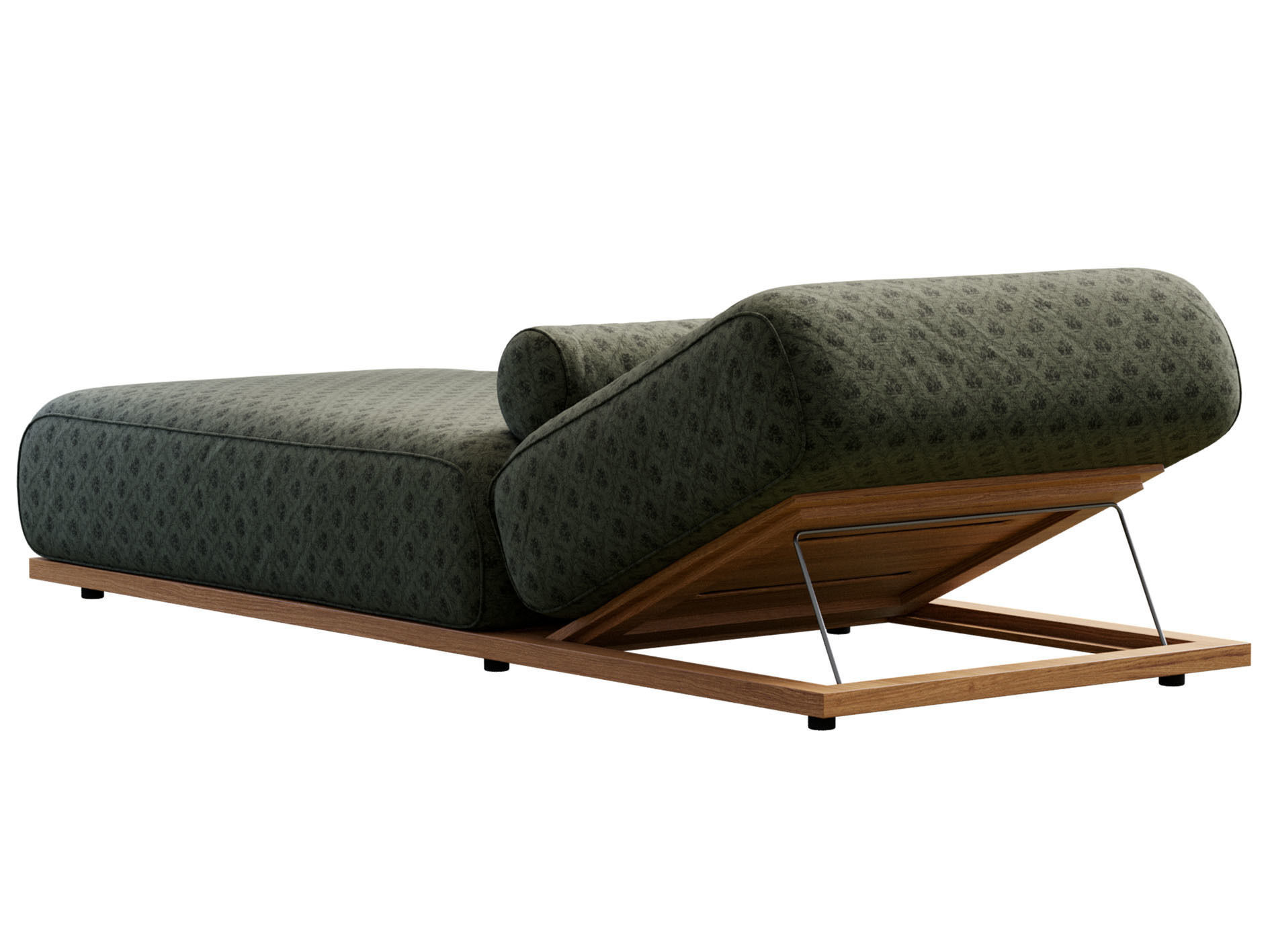 Sunbed Claud Open Air By Meridiani 3D model_3