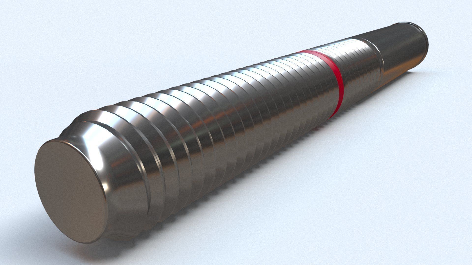 HILTI M17 Bolt with Nut and Washer 3D model_16