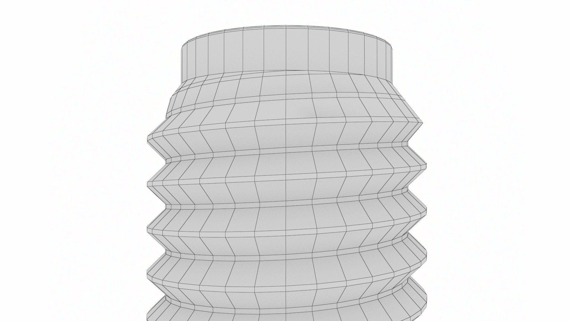 HILTI M17 Bolt with Nut and Washer 3D model_26