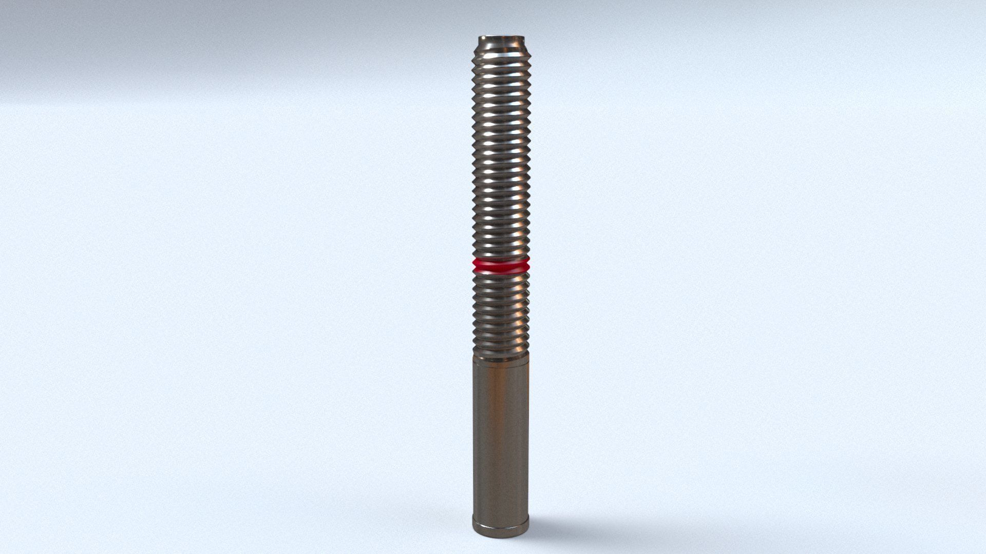 HILTI M17 Bolt with Nut and Washer 3D model_9