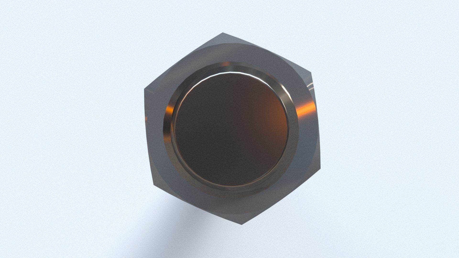 HILTI M17 Bolt with Nut and Washer 3D model_15