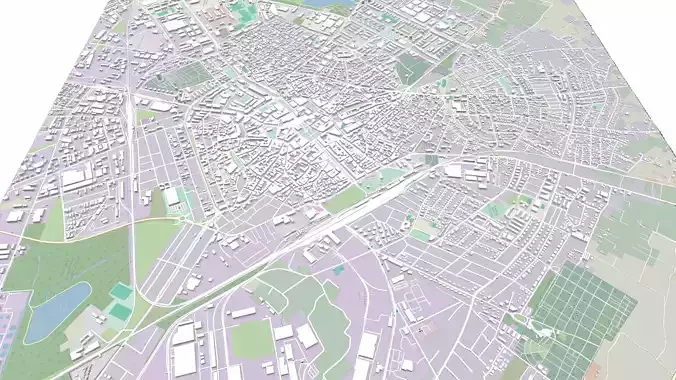 Cityscape Kecskemet Hungary