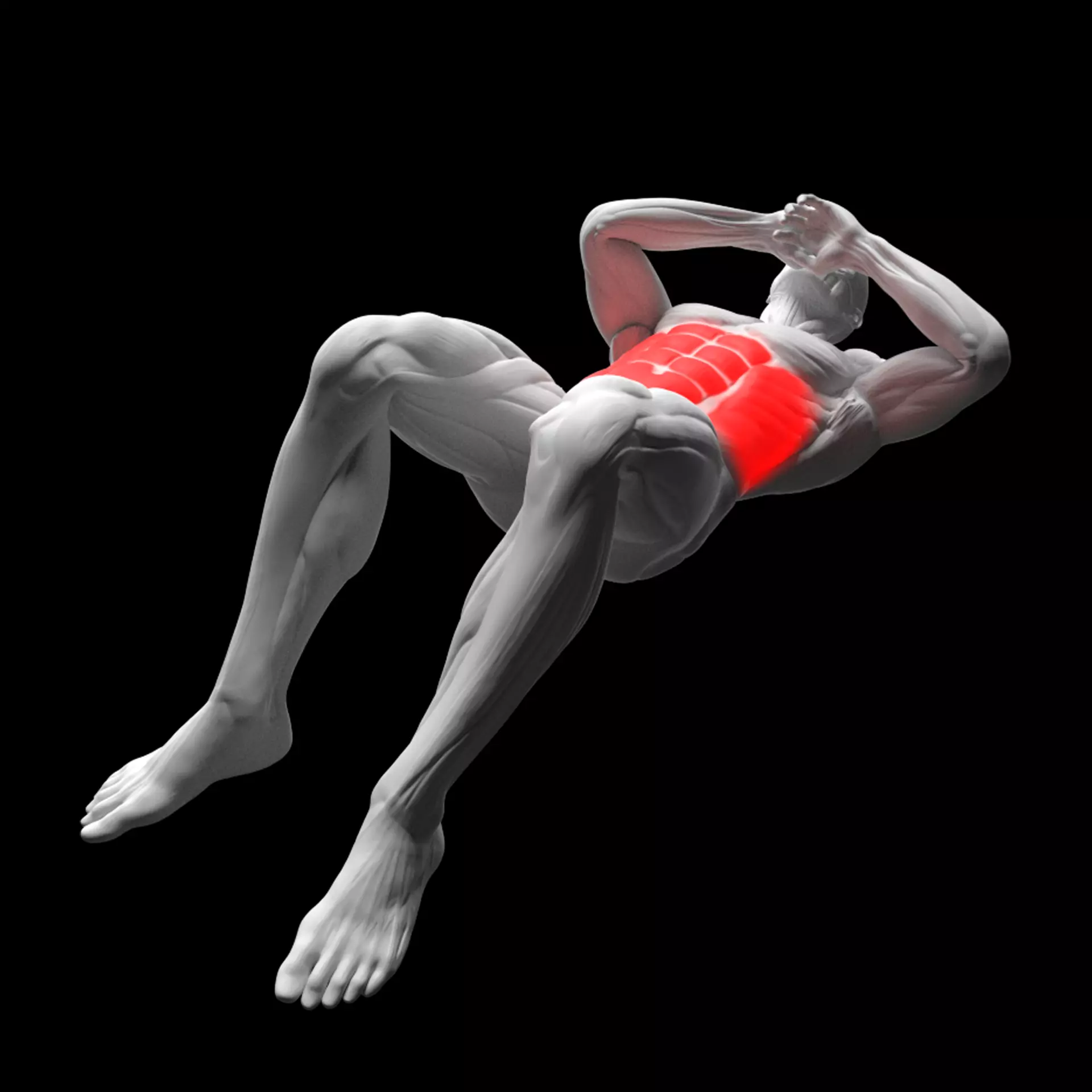 Crunches 3D model_0