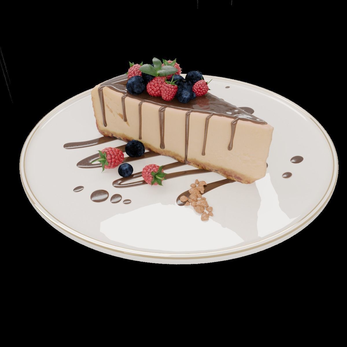 CHEESECAKE 3D model_3