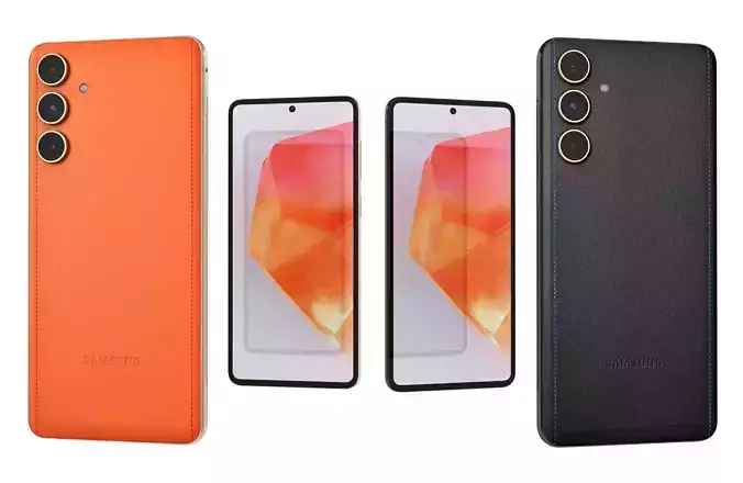 Samsung Galaxy C55 Black And Orange