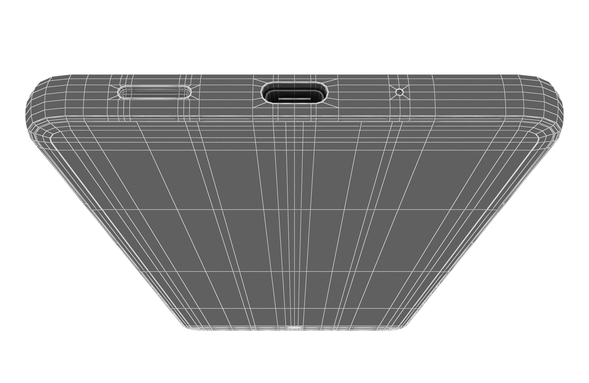 Samsung Galaxy C55 Black And Orange 3D model_29